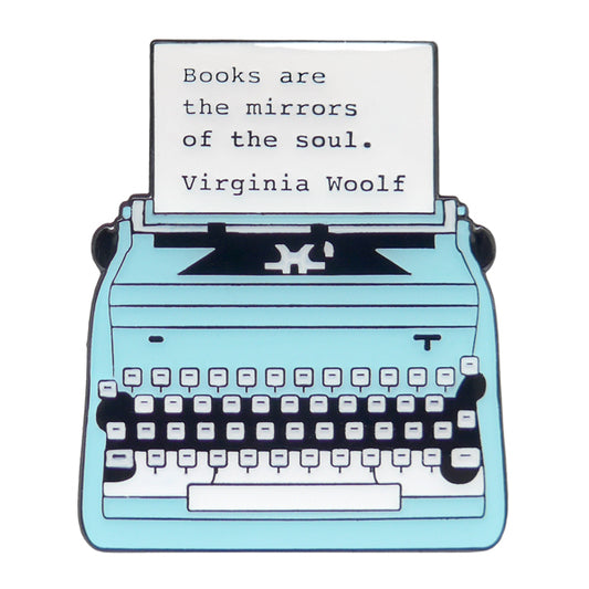 Virginia Woolf Enamel Pin