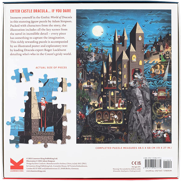 The World of Dracula 1000-Piece Jigsaw Puzzle