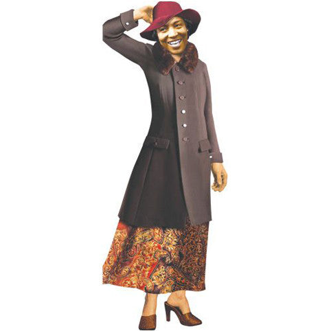 Zora Neale Hurston Shaped Card